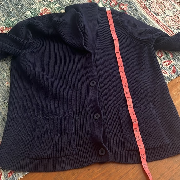 Definite View navy blue button closure cardigan - Picture 9 of 9